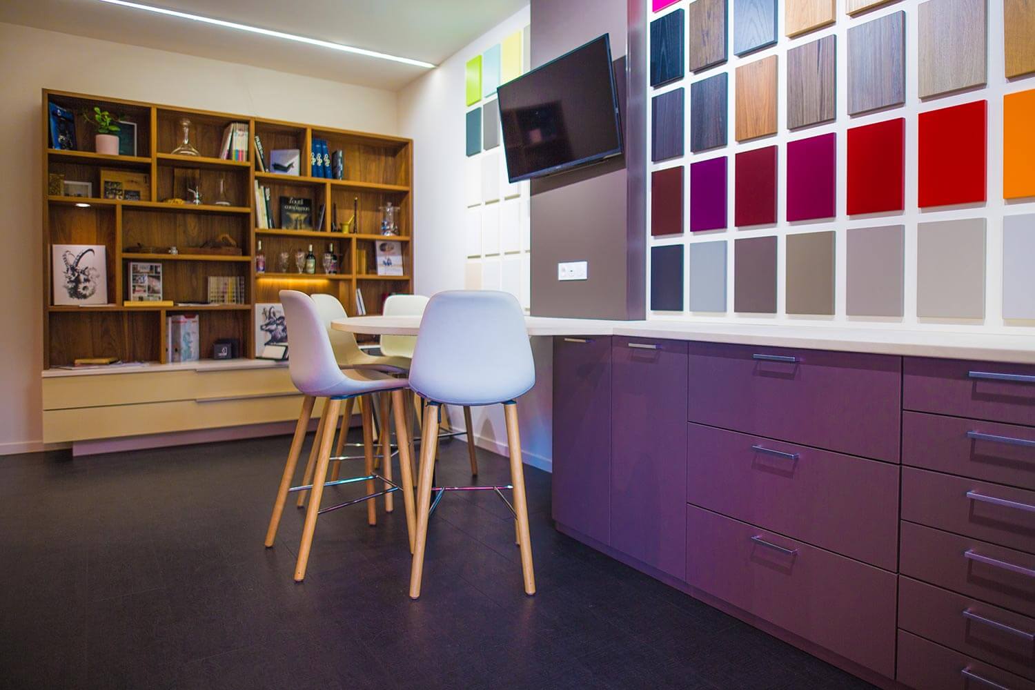 Showroom Behome Interiors à Pontarlier, Architecte d'intérieur, espace coloris