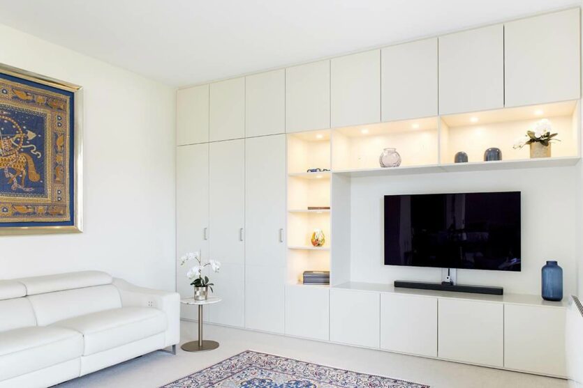 Meuble TV Sur Mesure et Design - BeHome Interiors