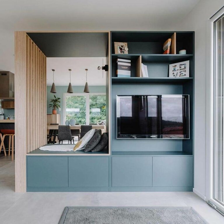 Meuble TV Sur Mesure et Design - BeHome Interiors