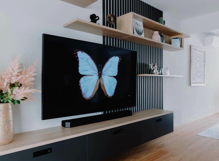 Meuble TV Sur Mesure et Design - BeHome Interiors