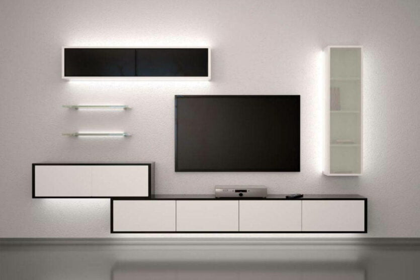 Meuble TV Sur Mesure et Design - BeHome Interiors
