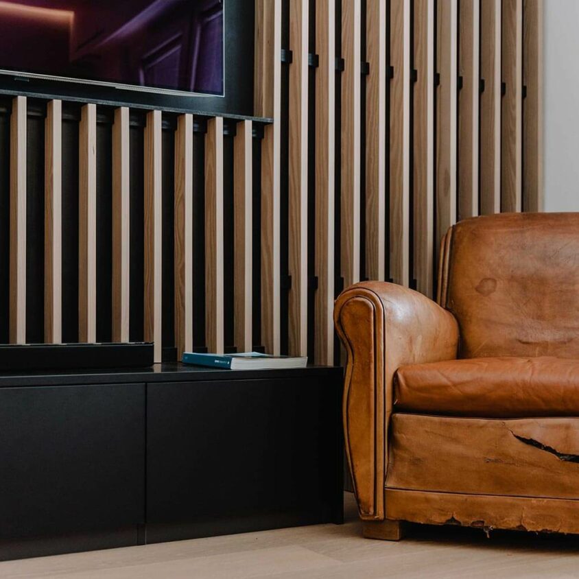 aménagement global d'appartement avec salon