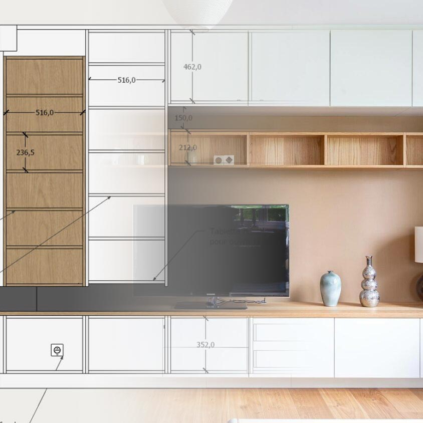 Commandes et planning projet de rénovation d'appartement Strasbourg