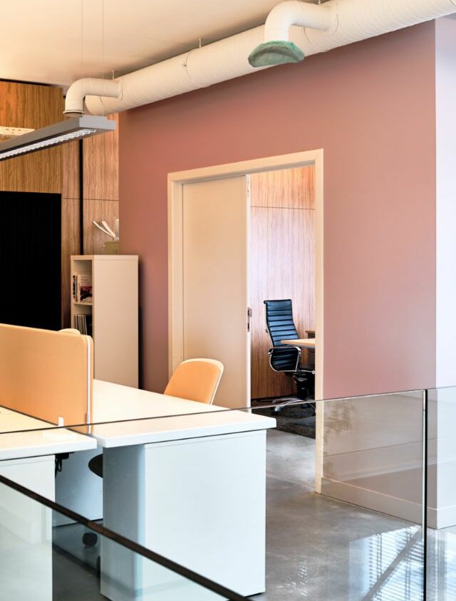 Bureaux aménagés au Luxembourg