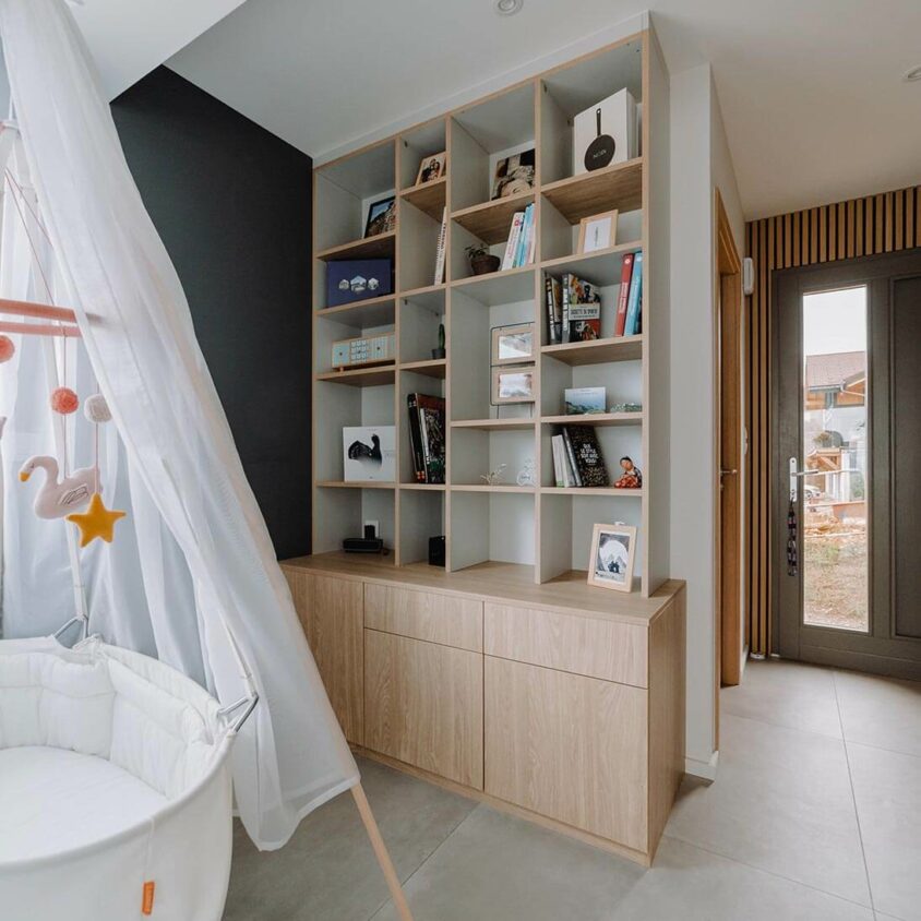 amenagement entree maison geneve meubles sur mesure bibliothque - meubles sur mesure