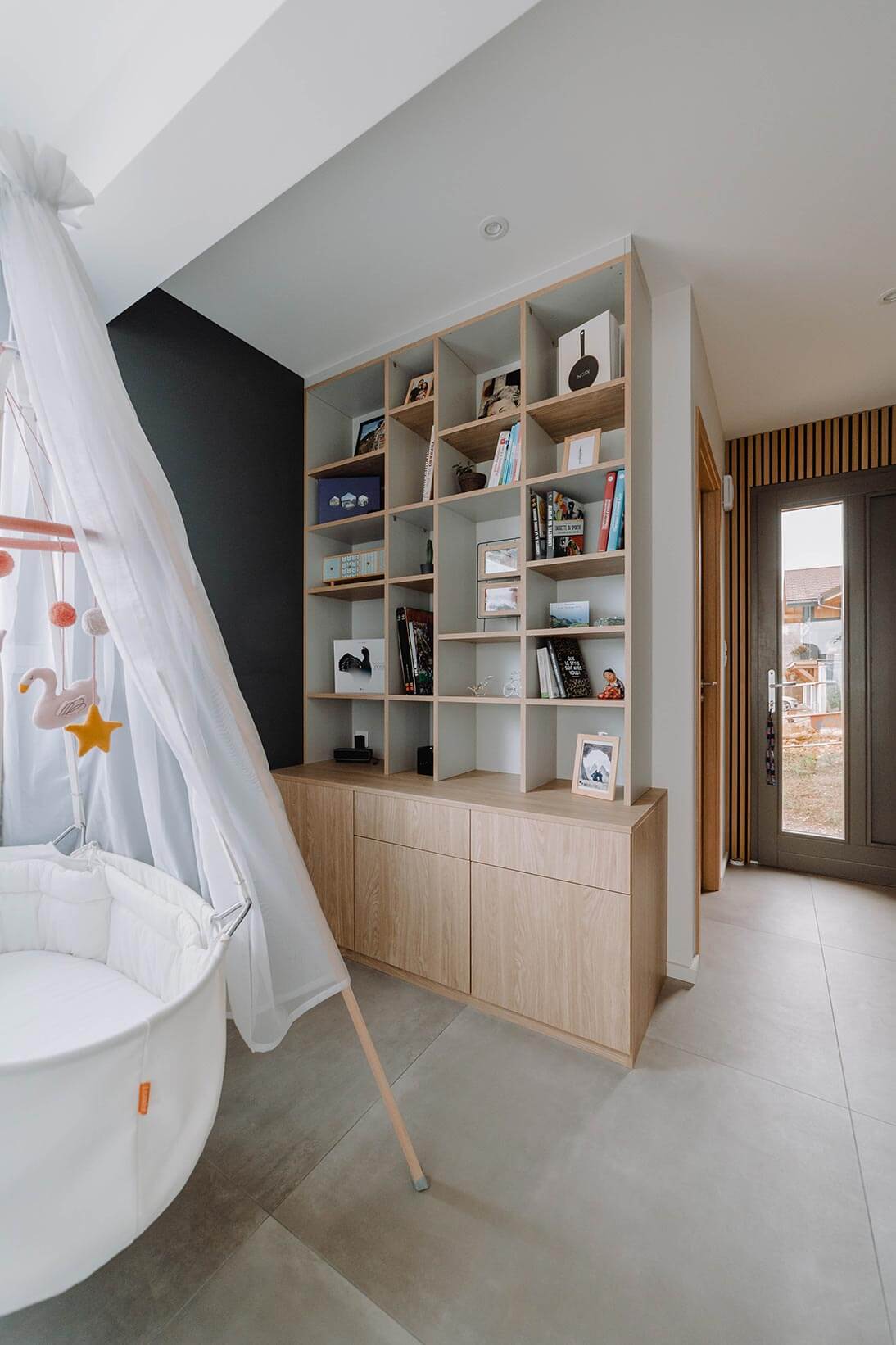 amenagement entree maison geneve meubles sur mesure bibliothque - meubles sur mesure