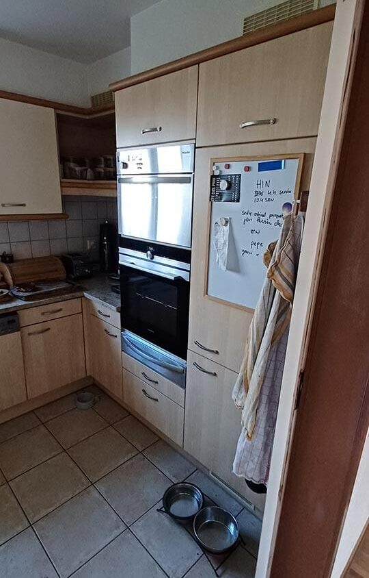 Rénovation de cuisine à Les Cullayes près de Lausanne, photo avant projet
