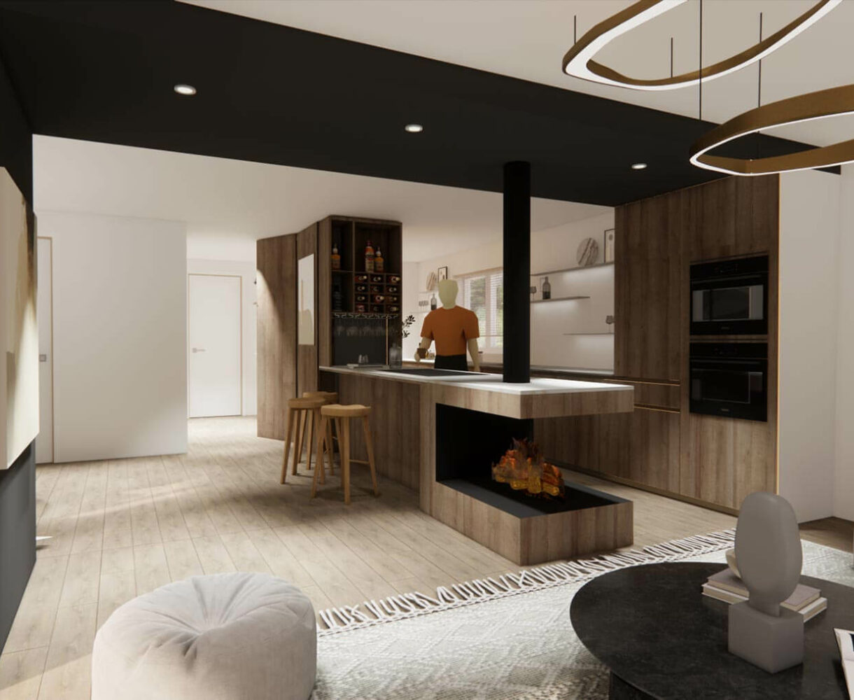 Rénovation de cuisine Avant-Après à Les Cullayes près de Lausanne