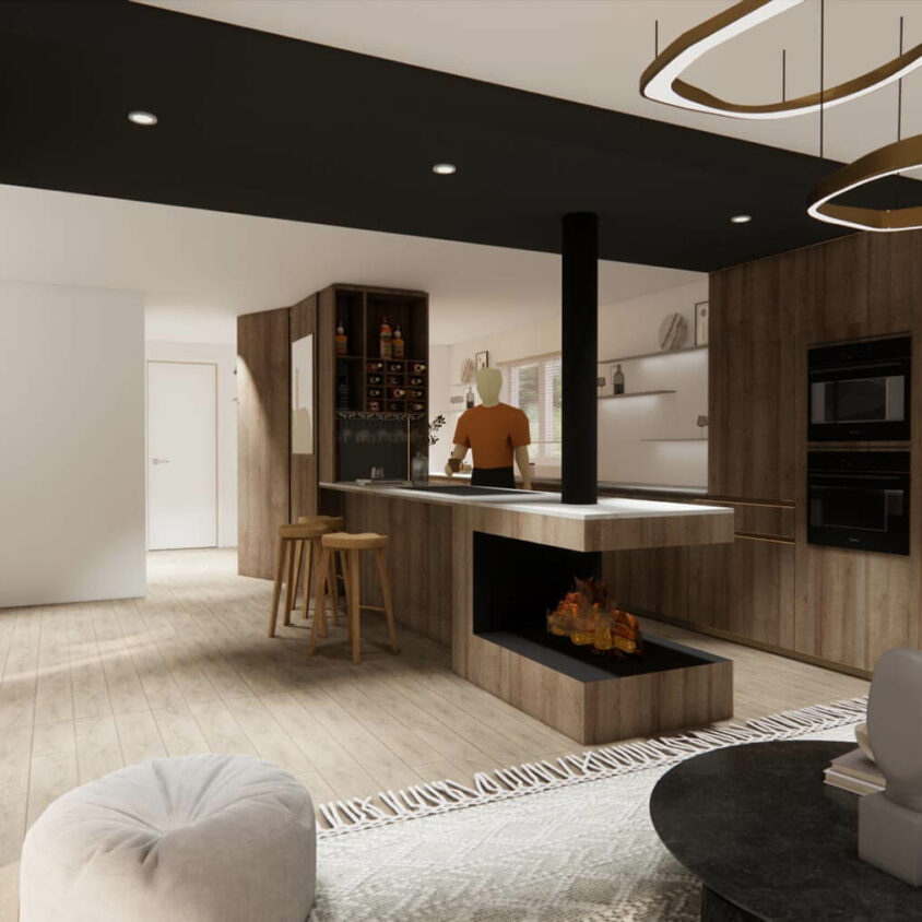 Rénovation de cuisine Avant-Après à Les Cullayes près de Lausanne