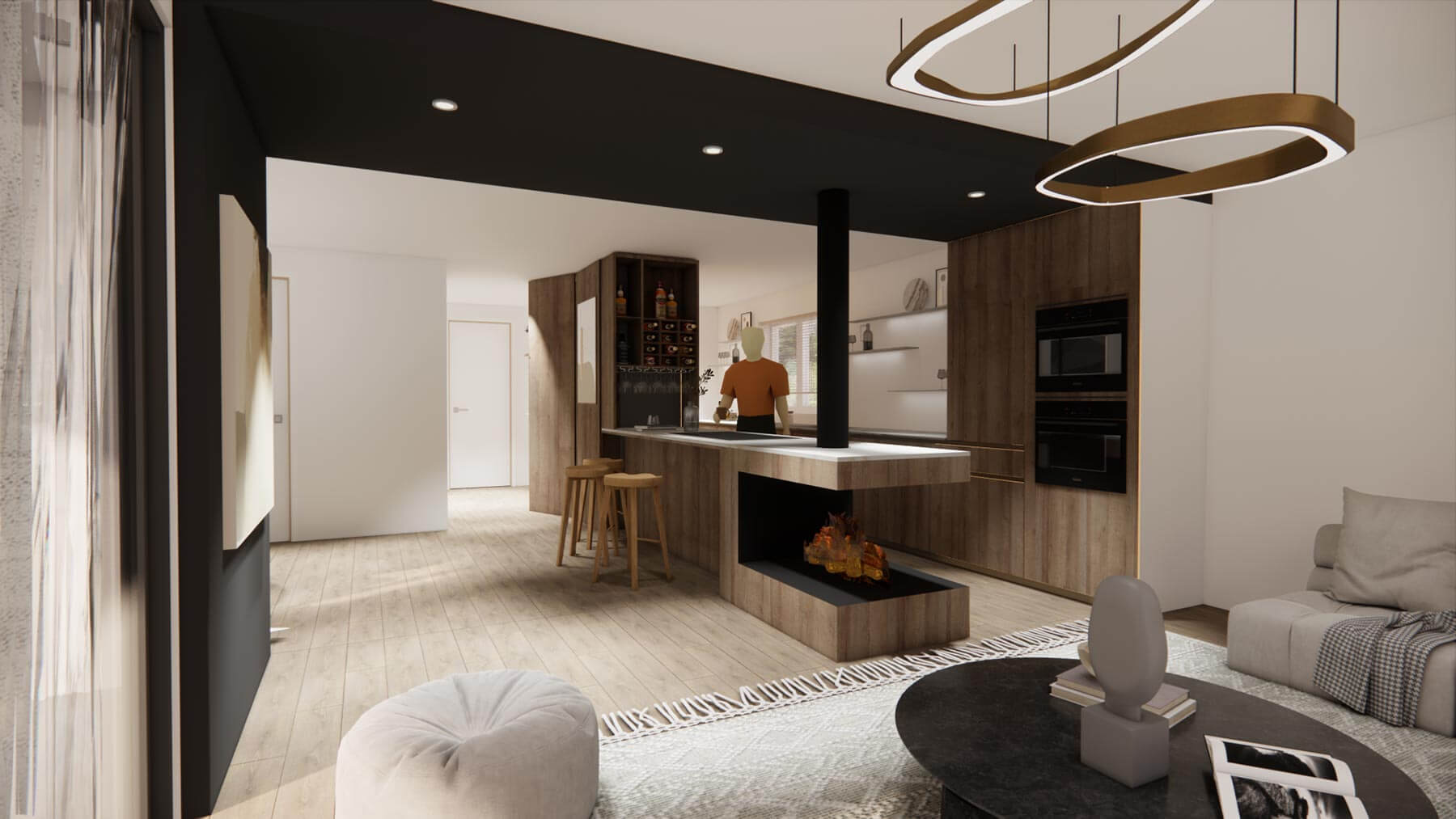 Rénovation de cuisine Avant-Après à Les Cullayes près de Lausanne