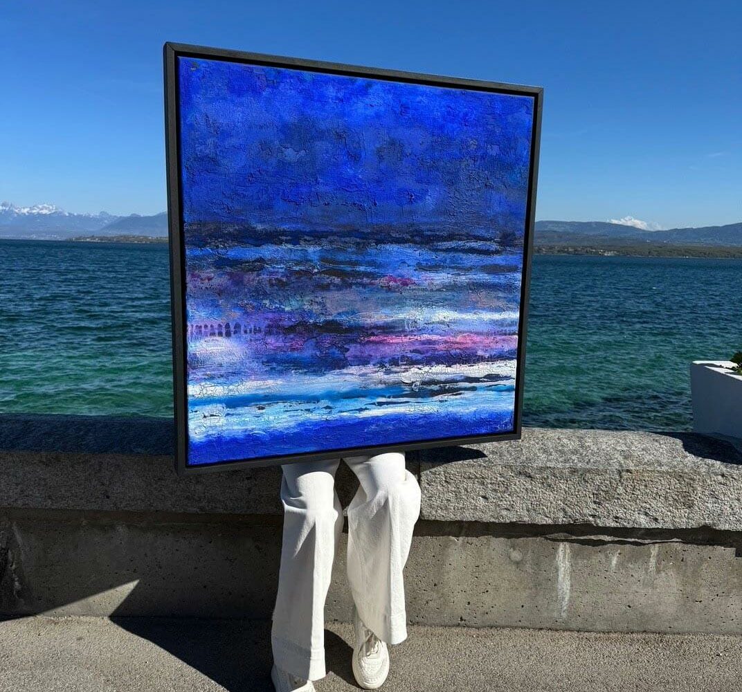 Sabine L. Haanaes exposition chez BeHome Lausanne