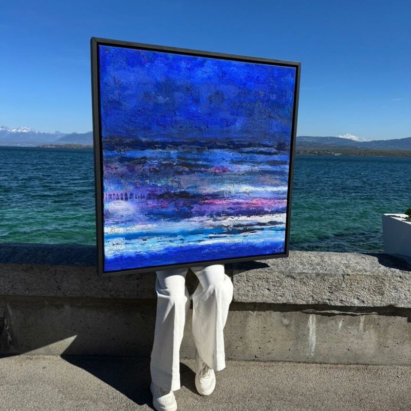 Sabine L. Haanaes exposition chez BeHome Lausanne