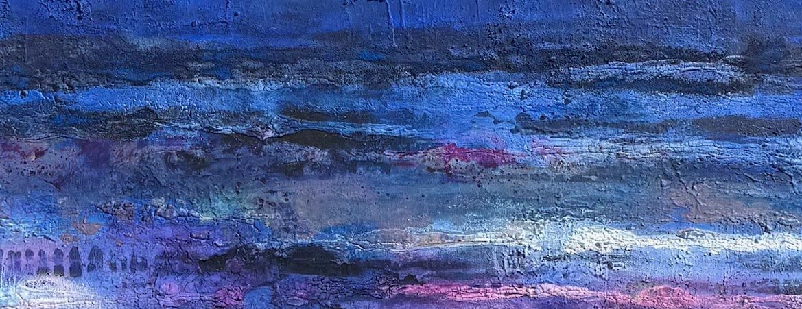 Peinture de Sabine L. Haanaes exposition chez BeHome Lausanne