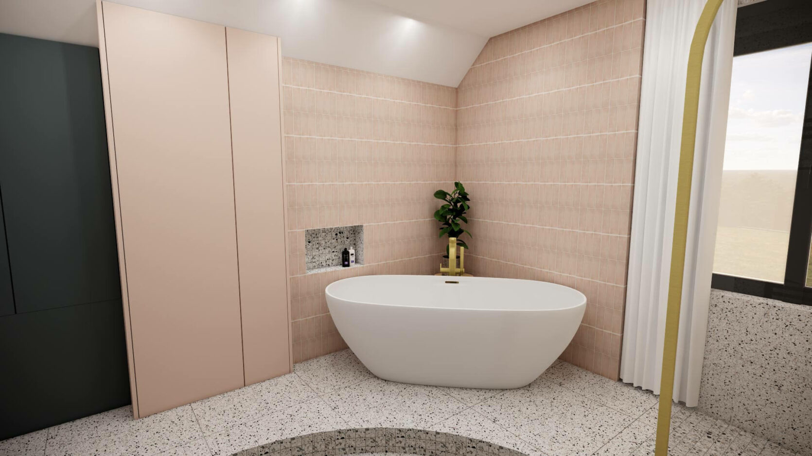 Robinetterie design haut de gamme pour baignoire