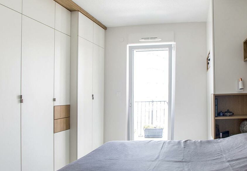 amenagement chambre sur mesure nyon panoramique - meubles sur mesure
