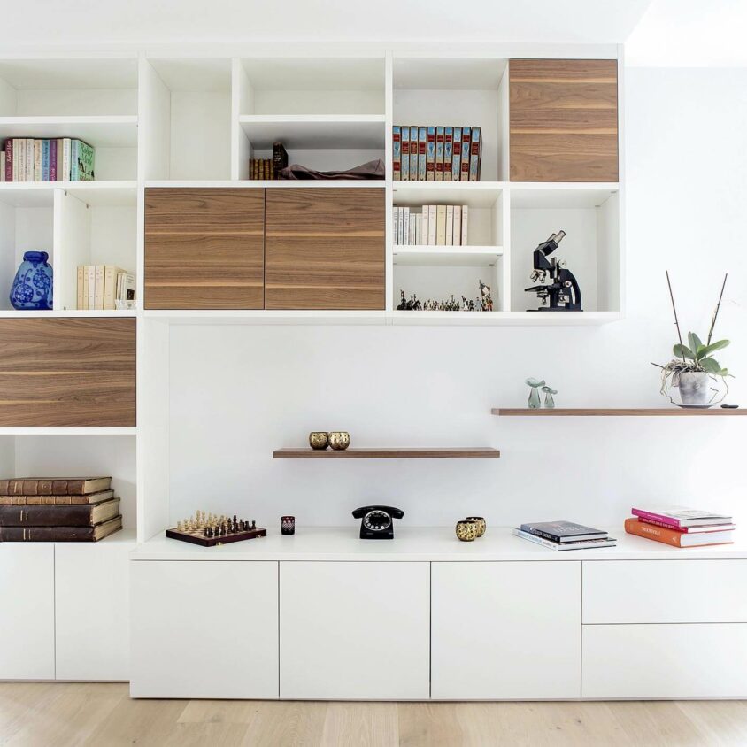 Bibliothèque étagère sur mesure à Arlon