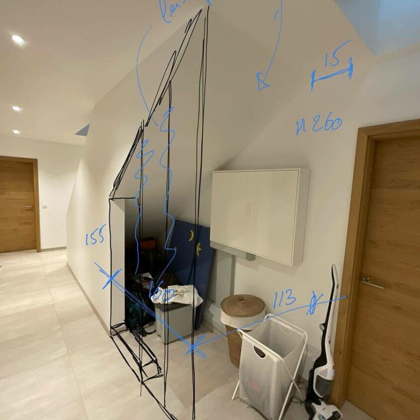 Idée d'aménagement d'entrée à Lausanne par BeHome Interiors