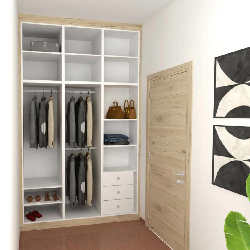 Idée d'aménagement d'entrée à Lausanne par BeHome Interiors