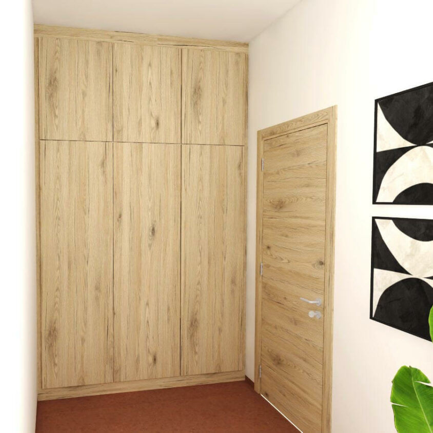 Idée d'aménagement d'entrée à Lausanne par BeHome Interiors