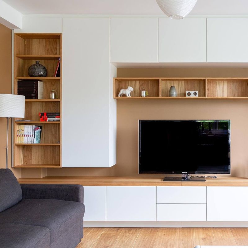 Idée de meuble TV sur mesure à Genève