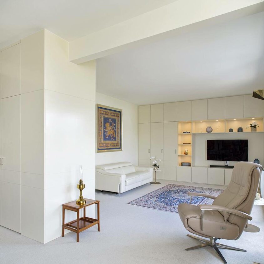 Aménagement intérieur de salon à Genève