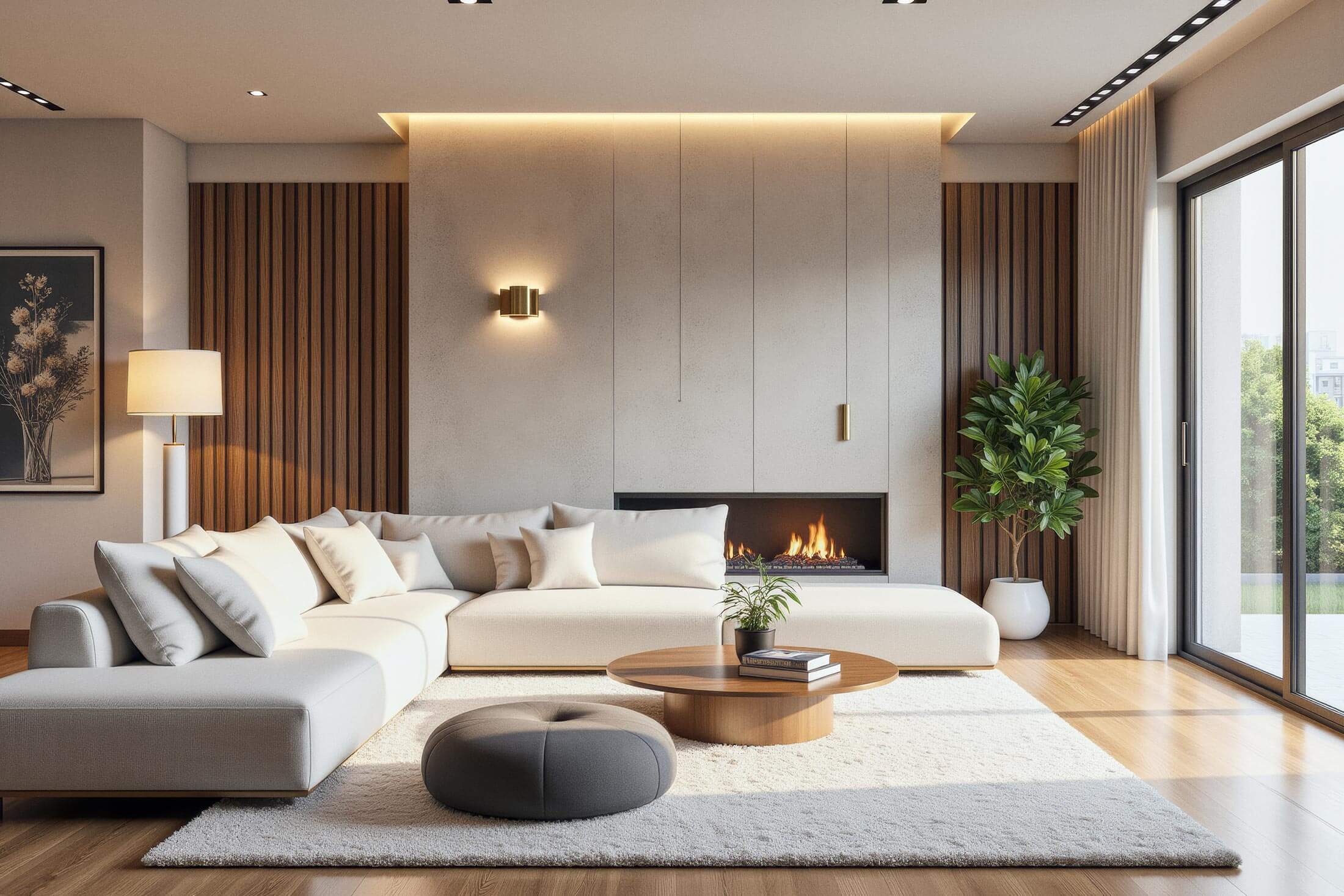 La couleur de l’année 2026 en aménagement d'intérieur de salon