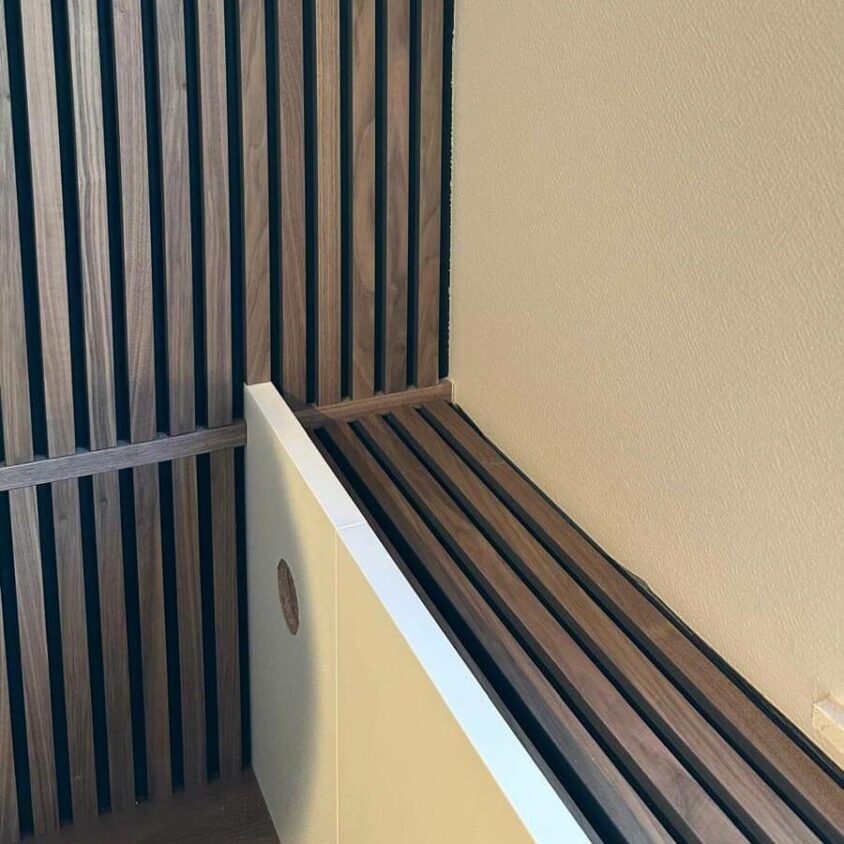 Photo de chantier d'un Réménagement d'intérieur de salon et chambre à Beggen au Luxembourg