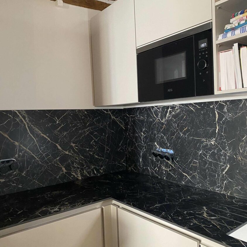 Rénovation d'un appartement ancien à Bruxelles avec cuisine sur mesure