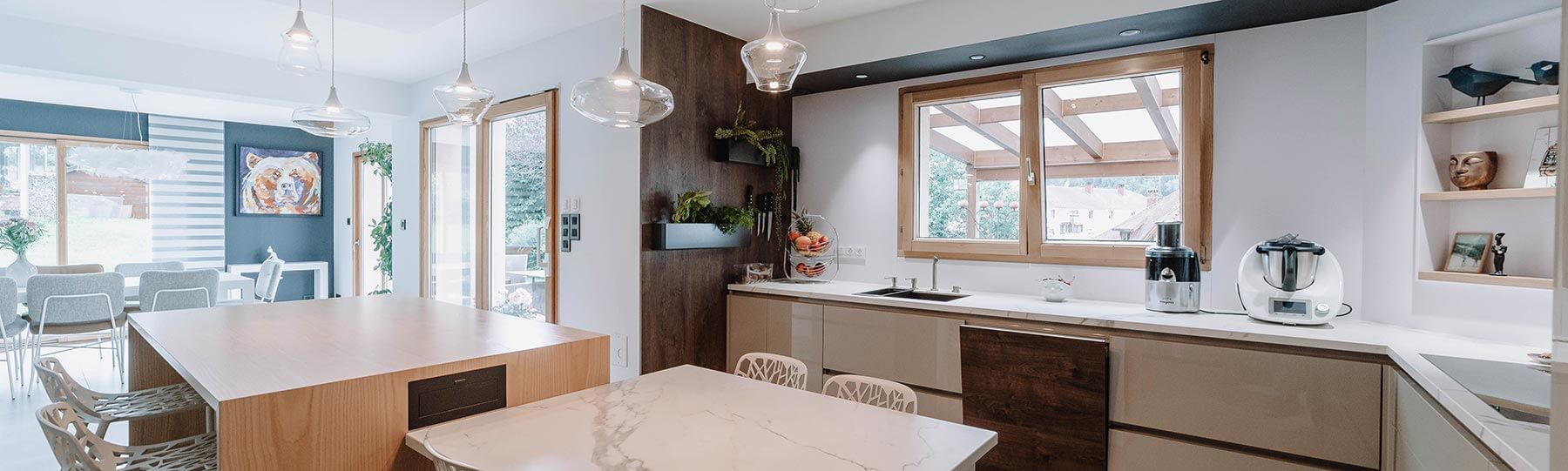 Aménagement d'intérieur global de maison à Bussigny près de Genève
