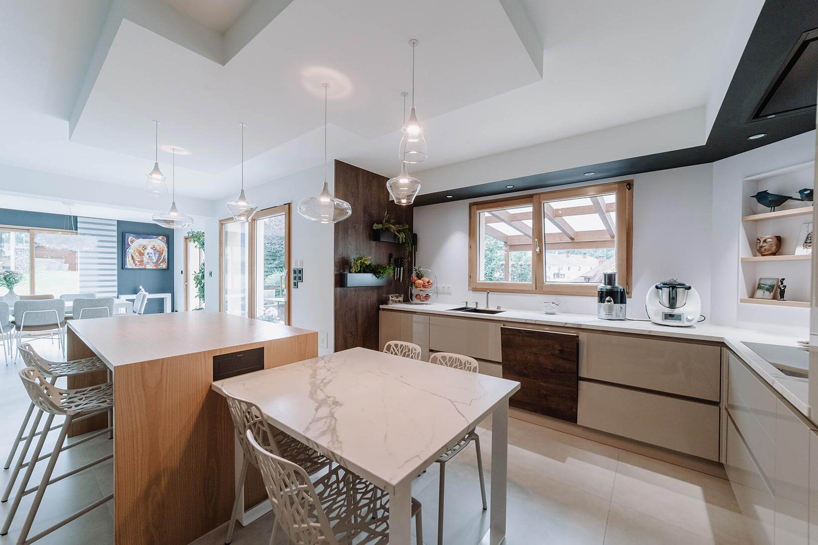 Aménagement d'intérieur global de maison à Bussigny près de Genève
