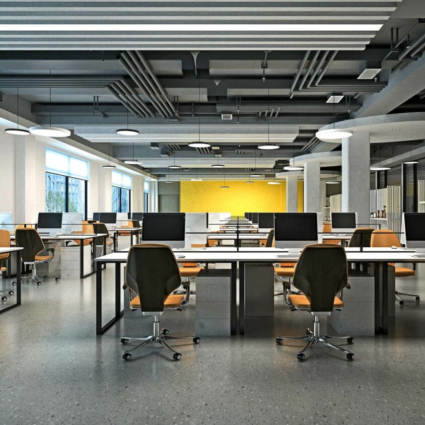 Le bien-être dans l'entreprise grâce à l'aménagement de bureaux pros et la gestion de l'éclairage