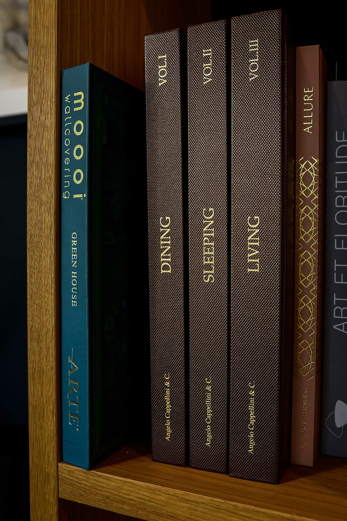 Livres d'architecture Intérieur en exposition chez BeHome Interiors